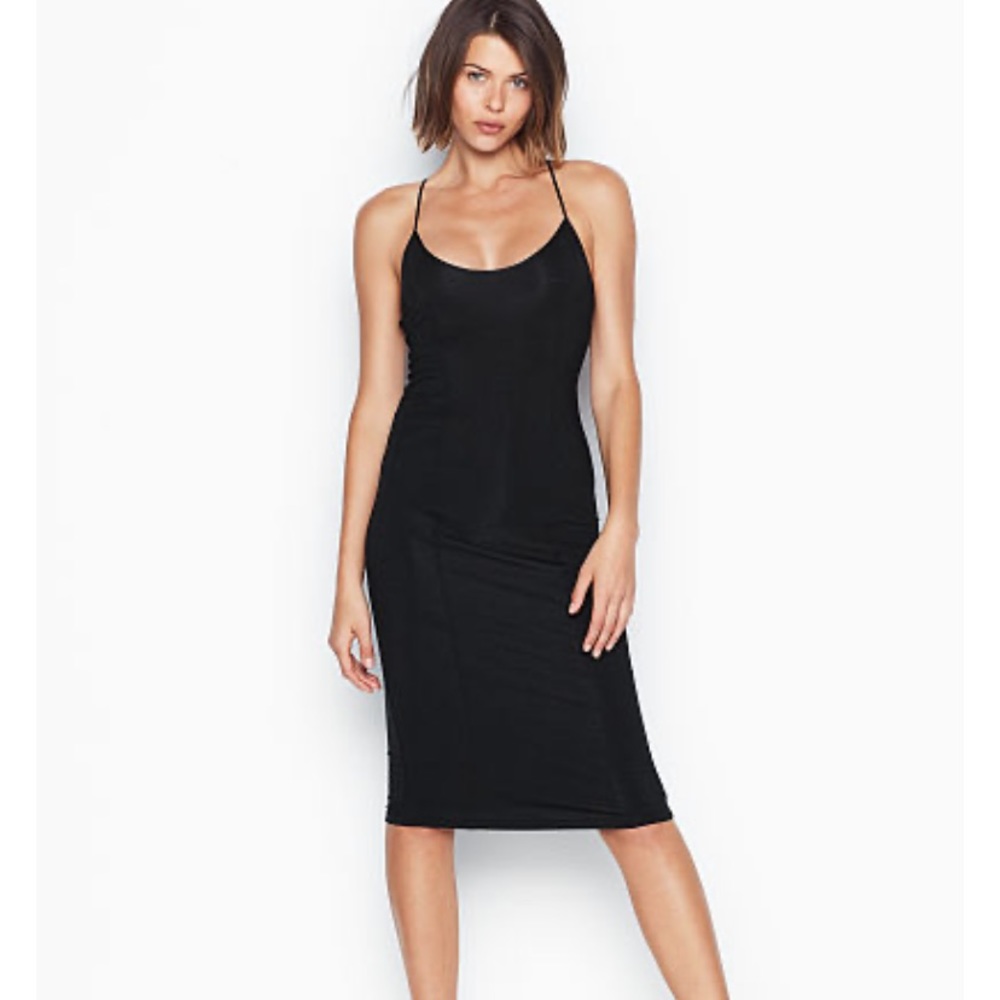 Blue Victoria’s Secret Supersoft Slip Dress, Small